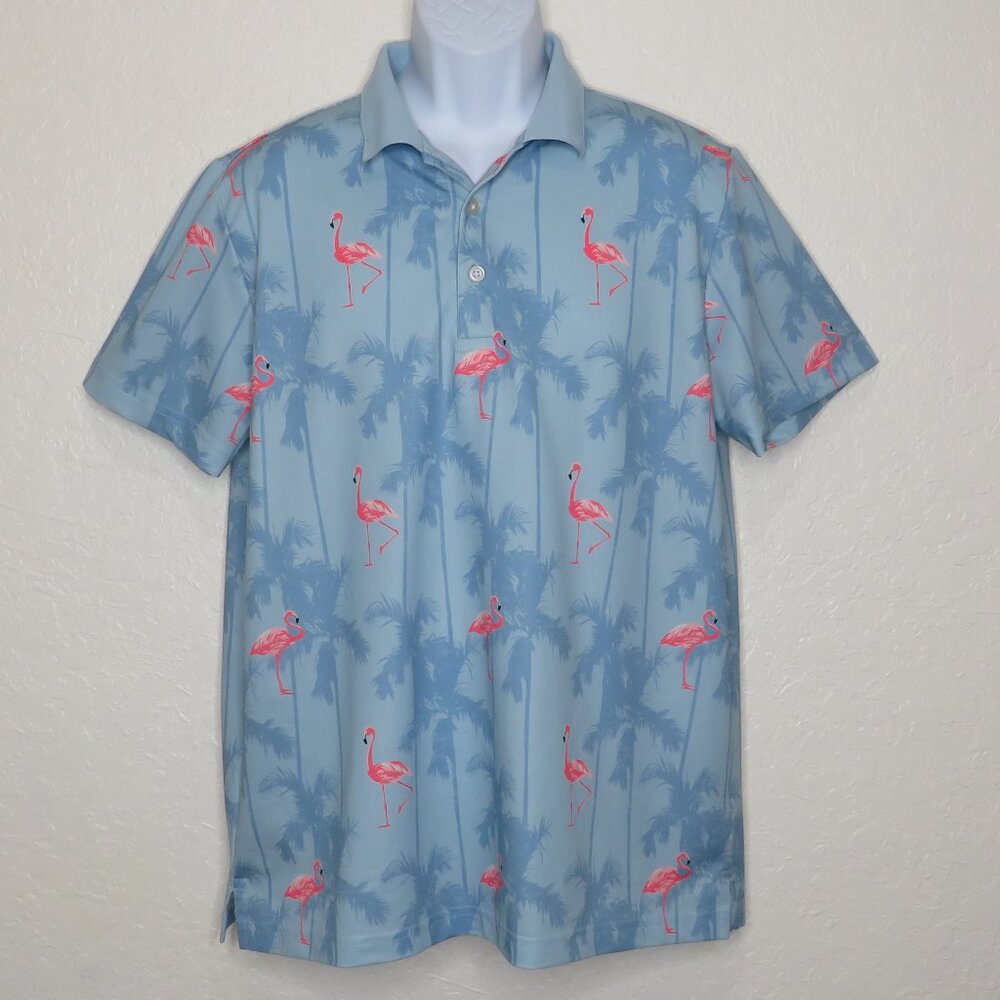 Goodfellow* Men's Short Sleeve 3 Button Straight Hem Pullover Polo Shirt~ Large